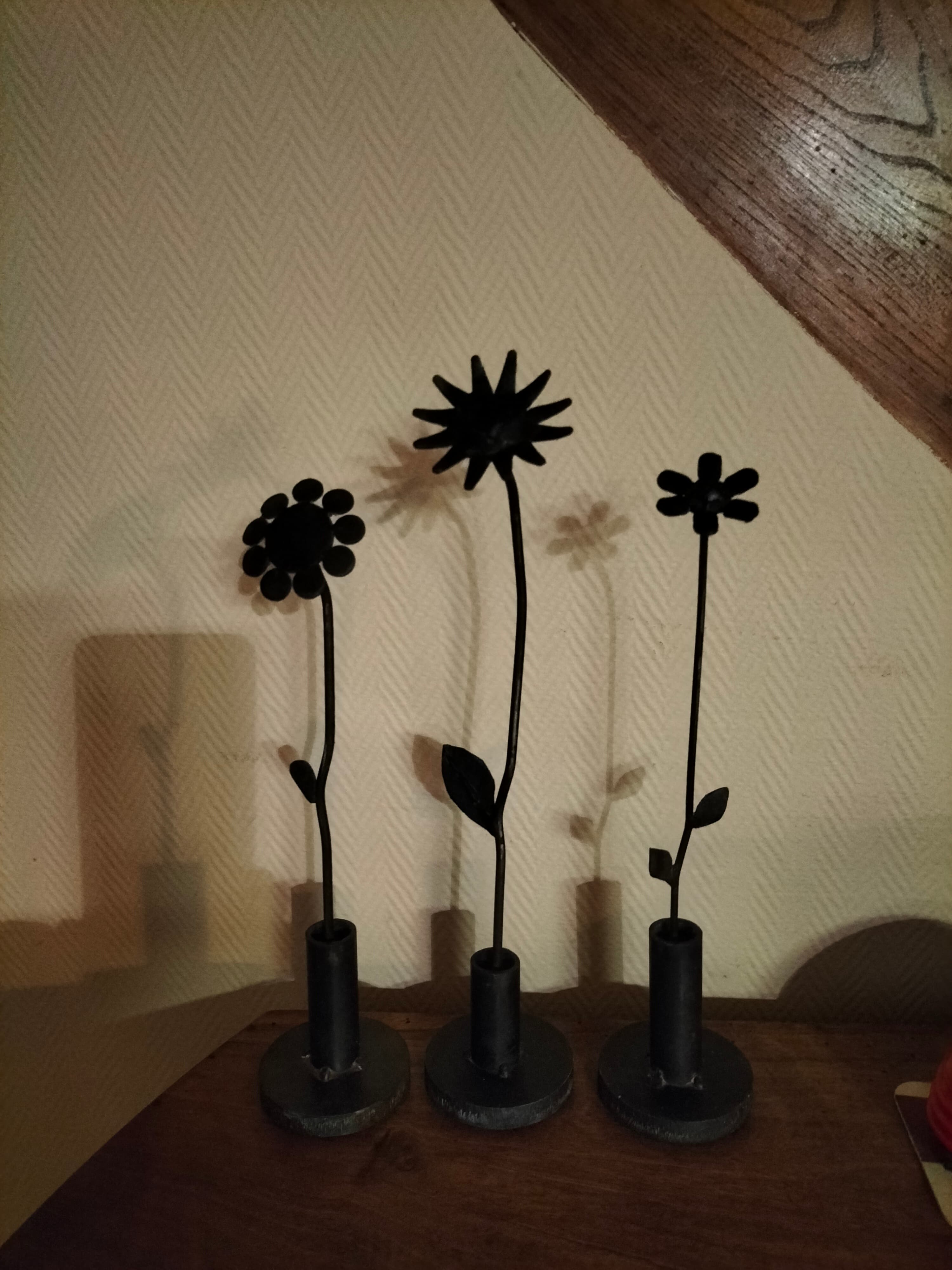 Décoration métallique unique